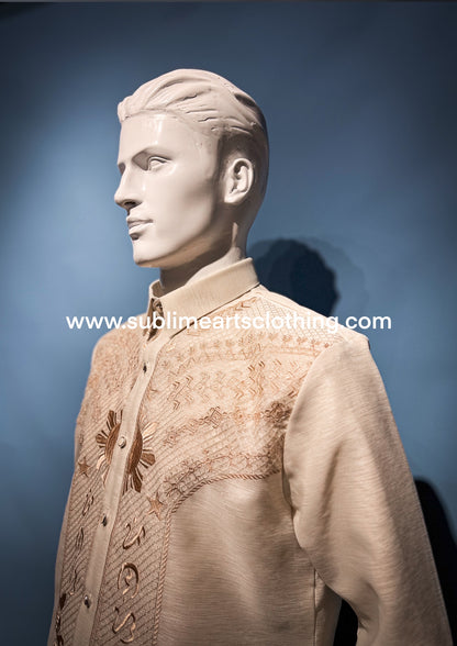 PREMIUM BARONG TAGALOG BATOK BEIGE