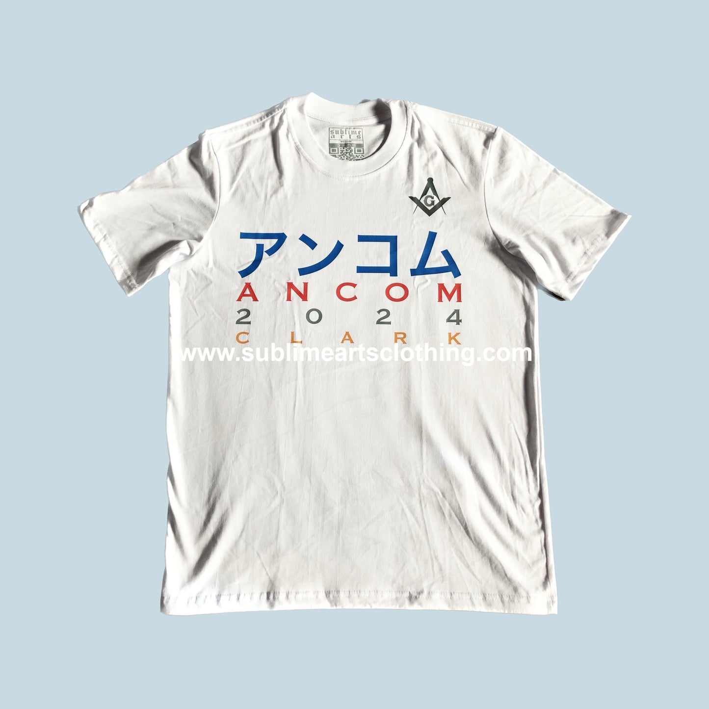 アンコム ｜ANCOM Souvenir Tshirt - White (LIMITED PRINTS)