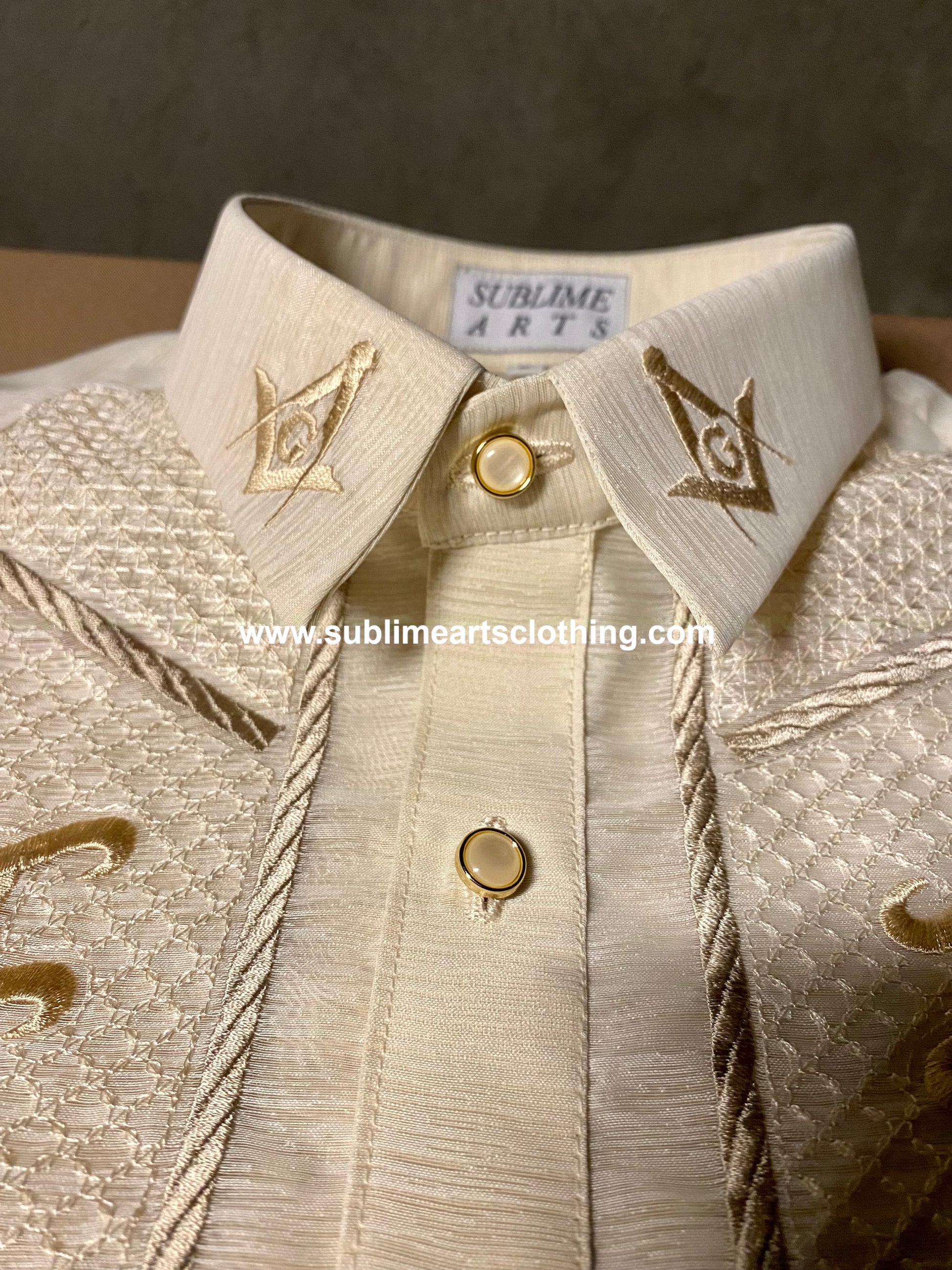 PREMIUM MASONIC BARONG JJJ SERIES TONE – Sublime Arts Clothing