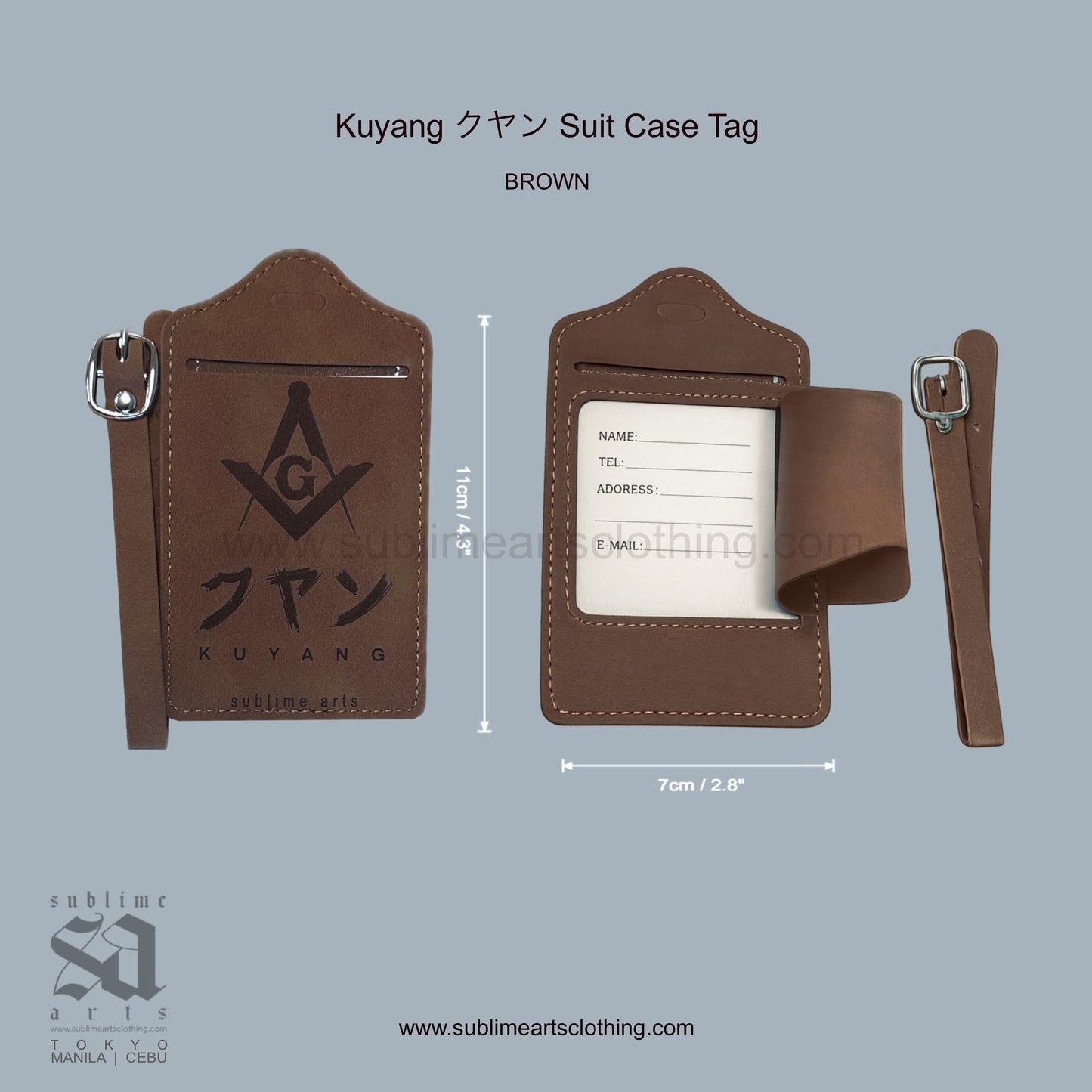 Kuyang Suit Case Tag | クヤン