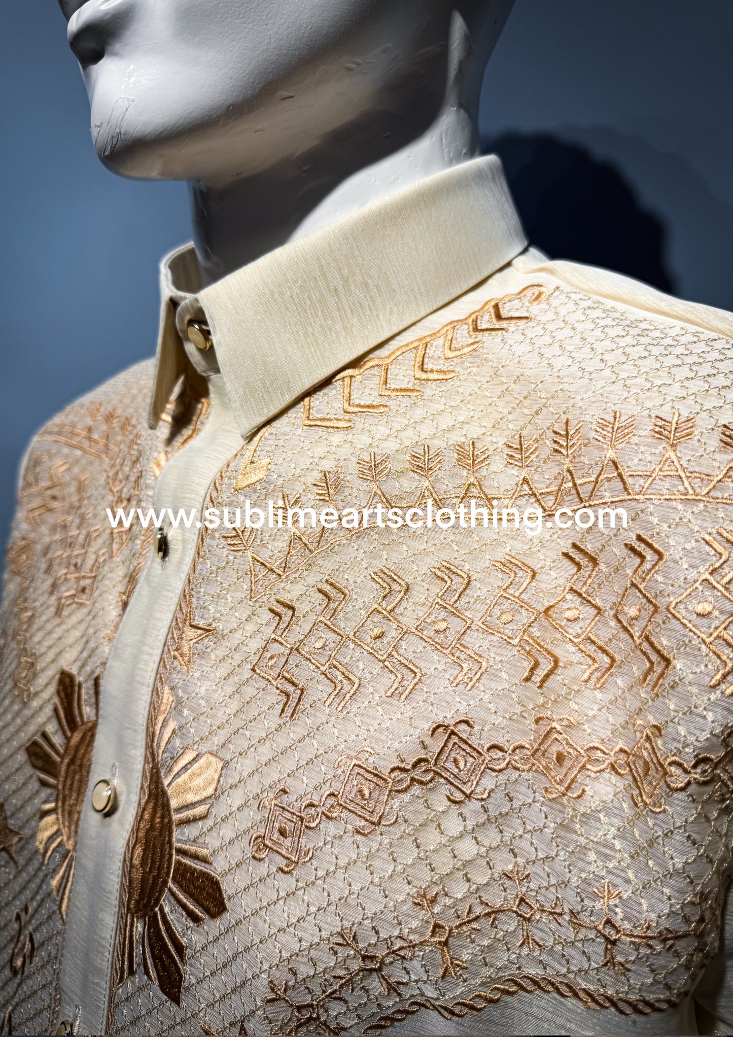 PREMIUM BARONG TAGALOG BATOK BEIGE