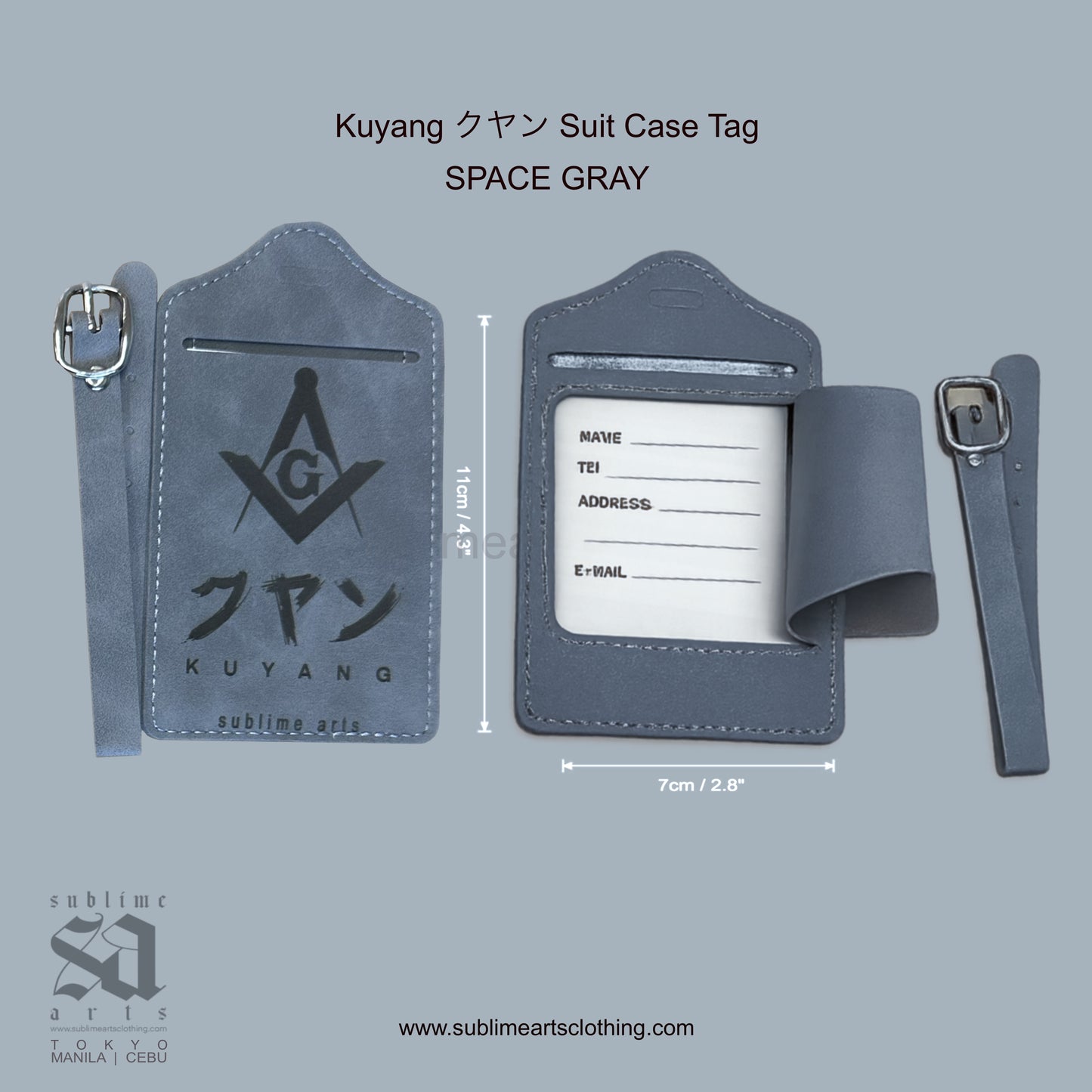 Kuyang Suit Case Tag | クヤン