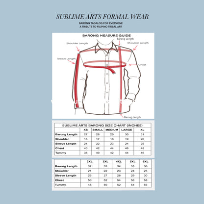 PREMIUM BARONG TAGALOG BATOK BEIGE