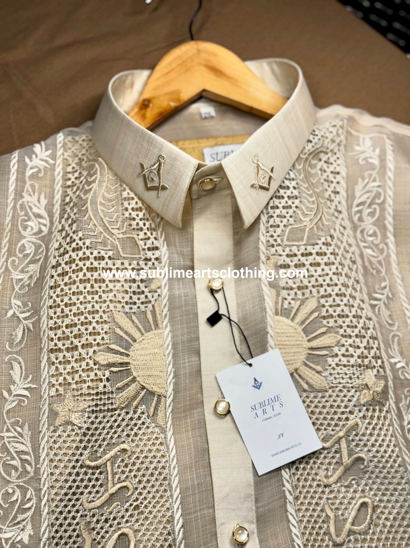 PREMIUM MASONIC BARONG TAGALOG Elias