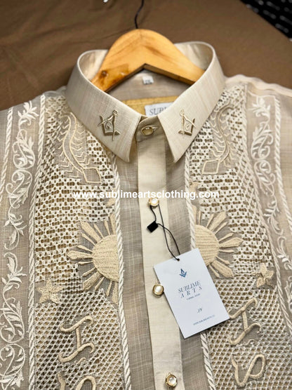 PREMIUM MASONIC BARONG TAGALOG Elias