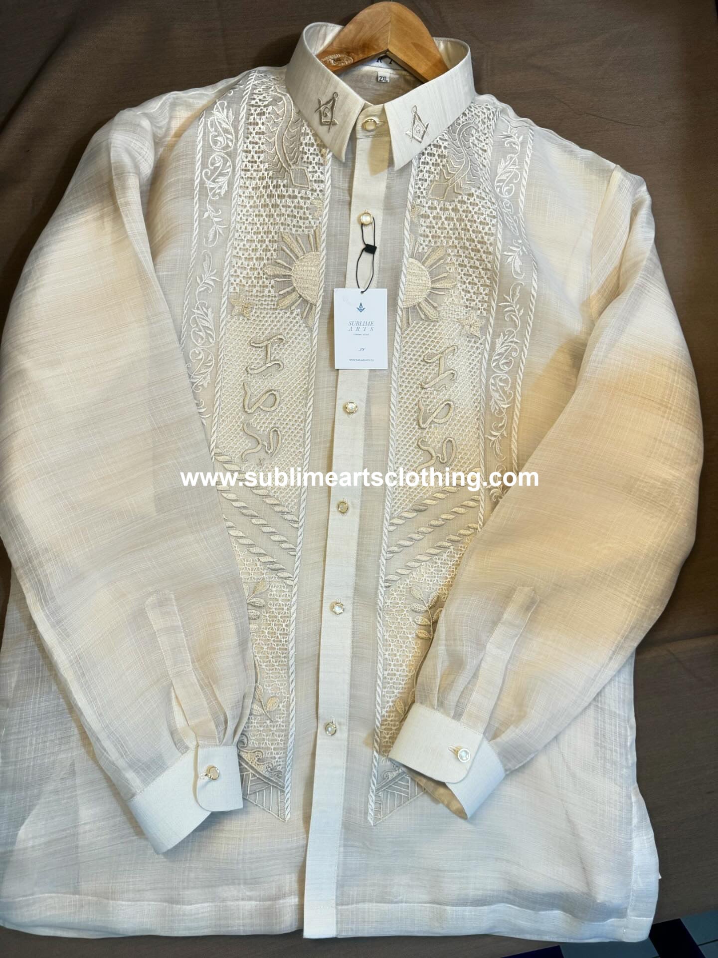 PREMIUM MASONIC BARONG TAGALOG Elias