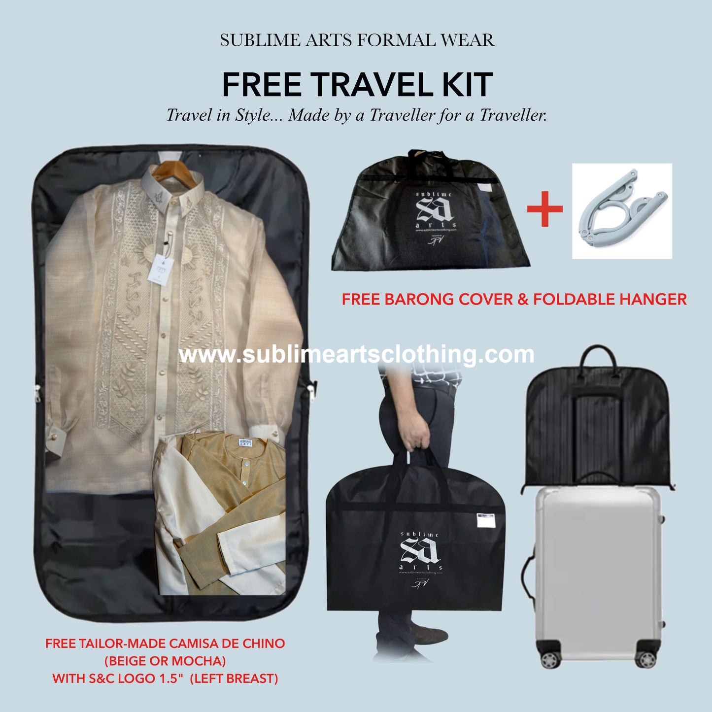 PREMIUM MASONIC BARONG TAGALOG Elias