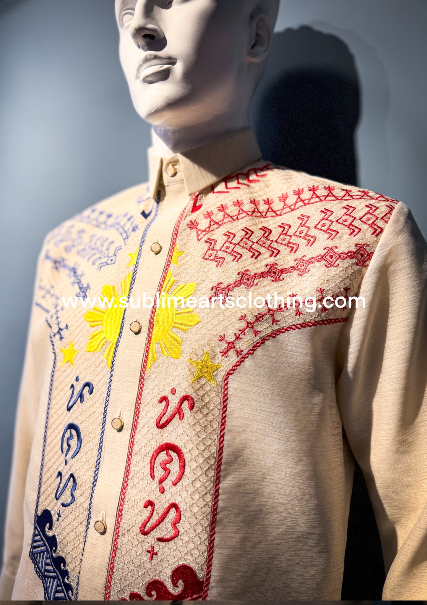 PREMIUM BARONG TAGALOG BATOK TRICOLOR