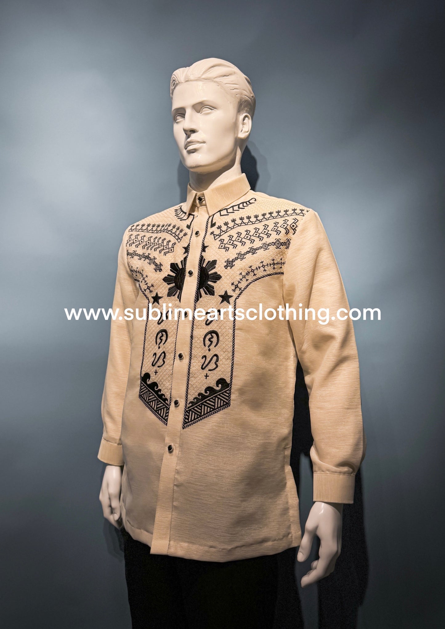 PREMIUM BARONG TAGALOG BATOK BLACK