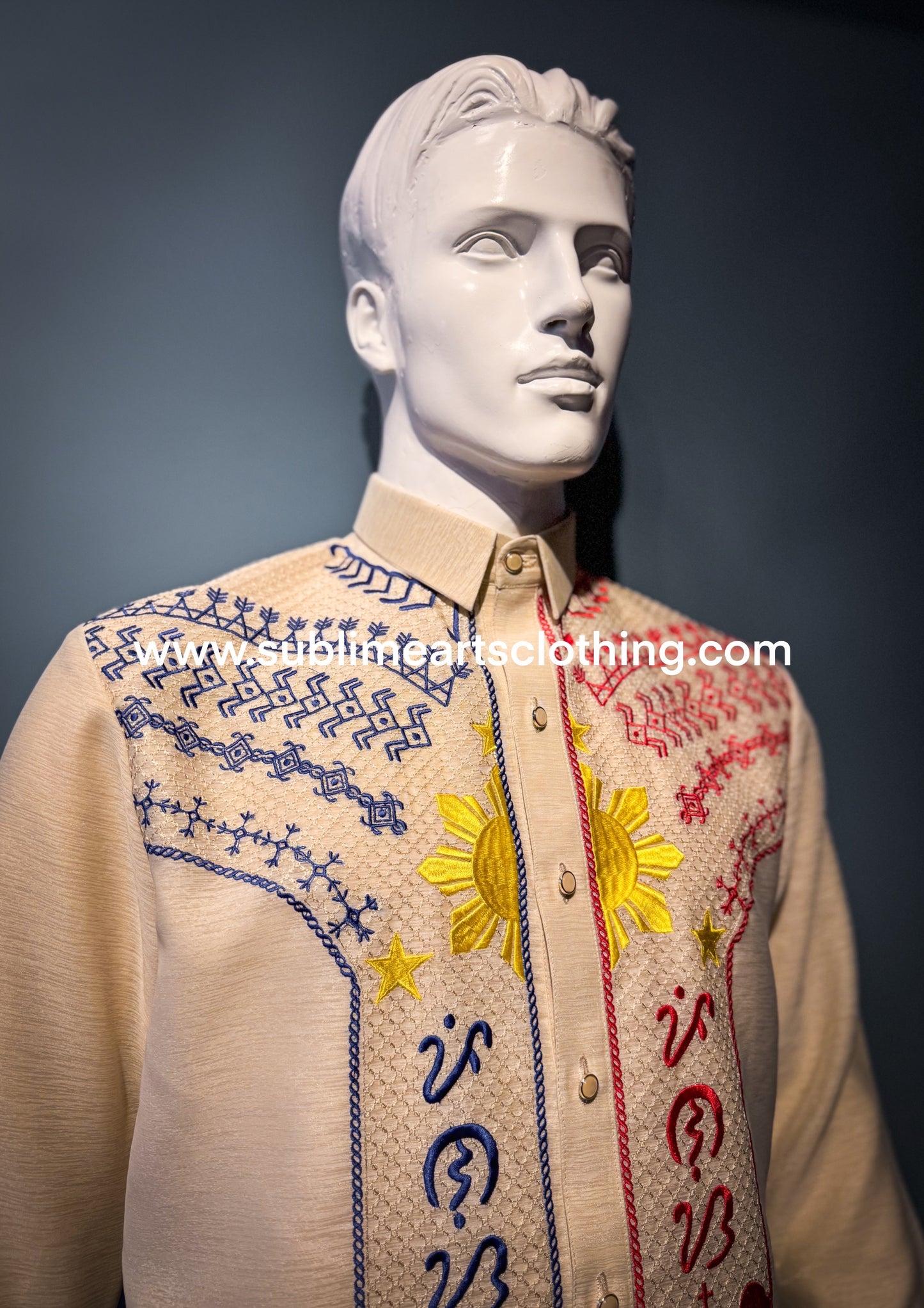 PREMIUM BARONG TAGALOG BATOK TRICOLOR